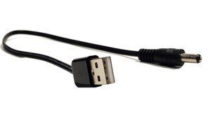 Кабель USB to DC YT-AM-5.5/2.1 5V 5.5х2.1мм 0.3м роутер 43744 фото