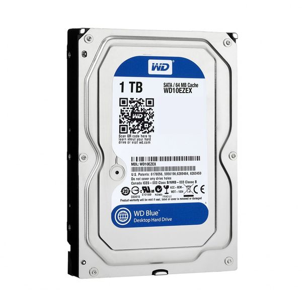 Жорсткий диск Western Digital Caviar Blue 3.5" 1TB (WD10EZEX) 43951 фото