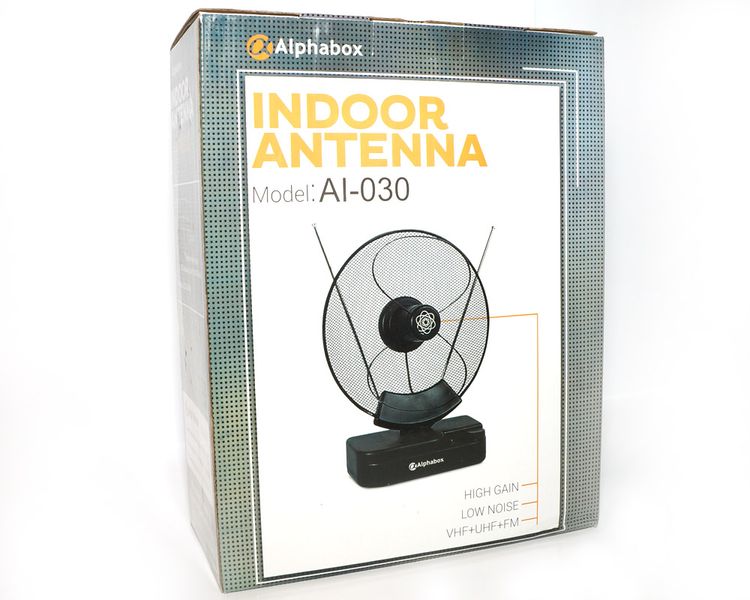 Т2 антена Alphabox AI-030 кімнатна активна 220V 27365 фото