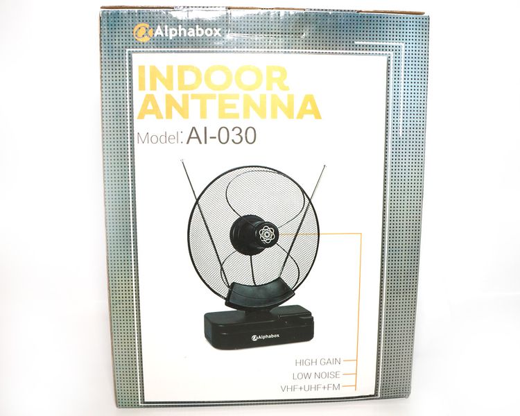 Т2 антена Alphabox AI-030 кімнатна активна 220V 27365 фото