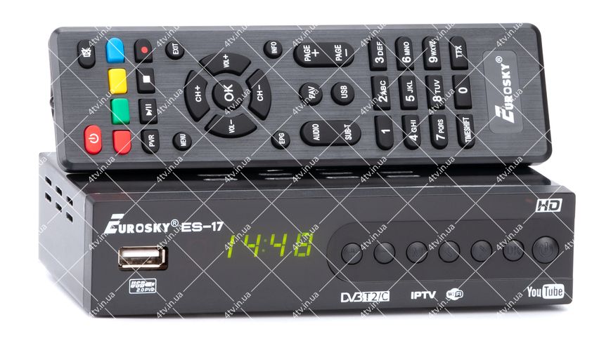 Eurosky ES-17 IPTV метал DVB-T2 44825 фото