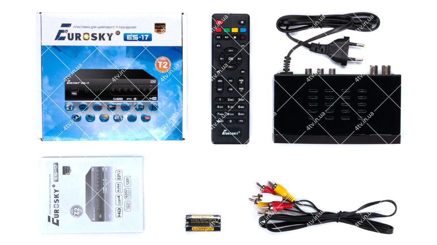 Eurosky ES-17 IPTV метал DVB-T2 44825 фото