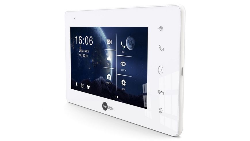 Комплект відеодомофону Neolight NeoKIT HD Silver 43692 фото