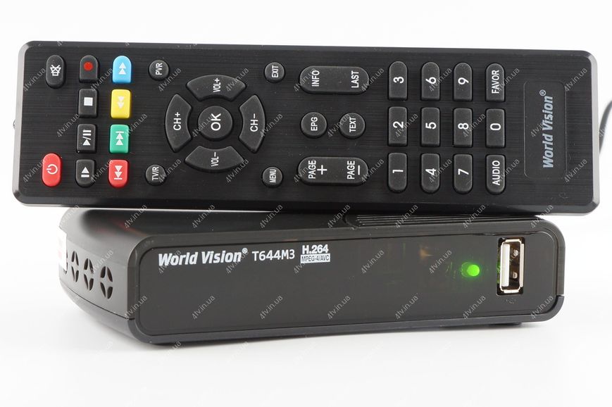 World Vision T644M3 FM DVB-T2 50187 фото