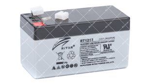 Батарея акумуляторна Ritar AGM RT1213 12V 1.3 Ah сіра 44795 фото