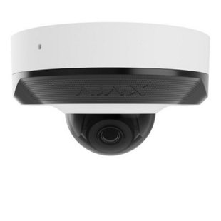 Дротова охоронна IP-камера Ajax DomeCam Mini (5 Mp/2.8 mm) White 50196 фото