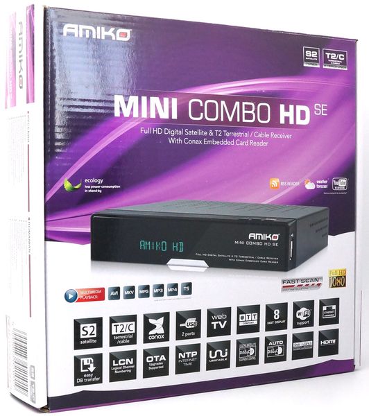 Amiko Mini Combo HD SE DVB-T2/S2 48434 фото