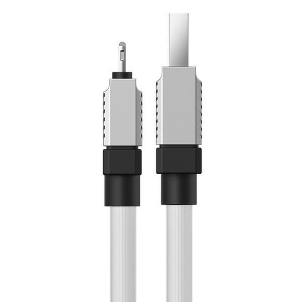 Кабель Baseus USB to iP CoolPlay Series Fast Charging Cable 2.4A 2 метри білий 00-00077933 фото