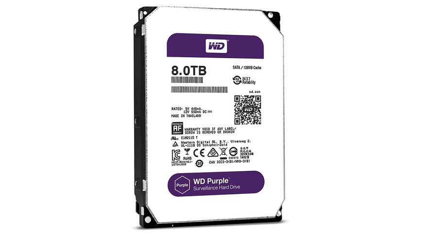 Жорсткий диск Western Digital 3.5" 8TB (WD80PURZ) 42984 фото