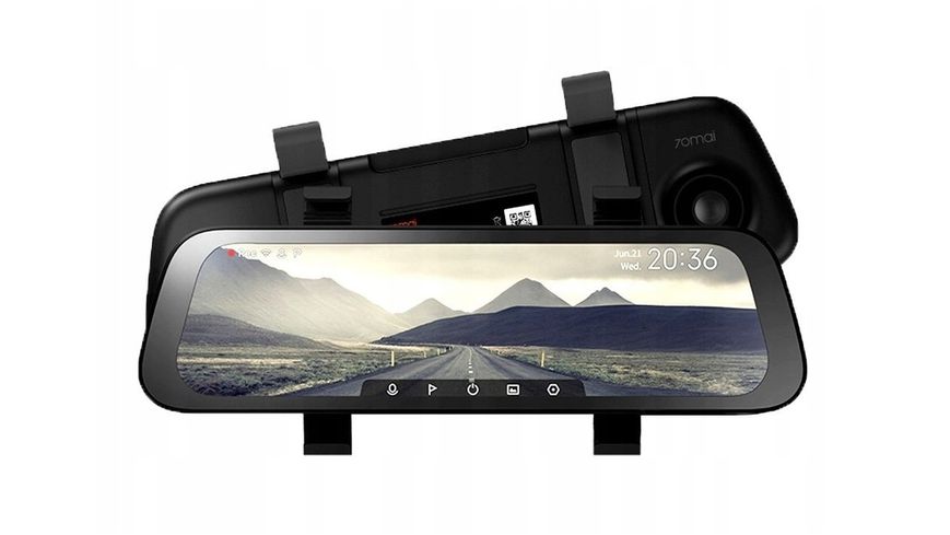 Відеореєстратор Xiaomi 70mai Rearview Dash Cam Wide (MIDRIVE D07) 44587 фото