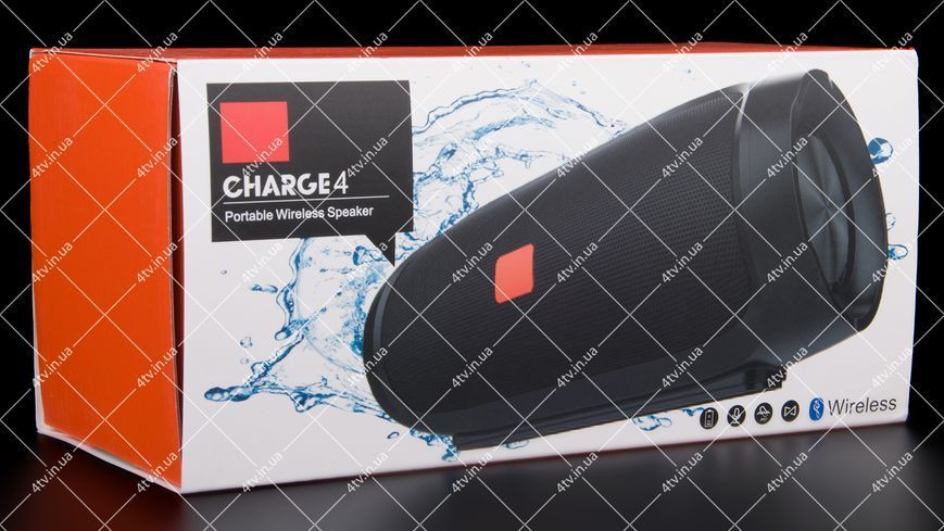 Колонка портативна JBL CHARGE 4 Bluetooth оранжева copy 41304 фото