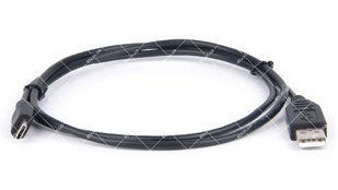 Кабель USB 2.0 AM Type-C черный 1.0 метр 41379 фото