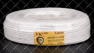 Кабель сигнальний VKcable 6x0.22 CU в екрані 100 метрів 40511 фото