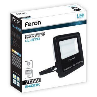 Прожектор LED светодиодный Feron LL-670 70W 49257 фото