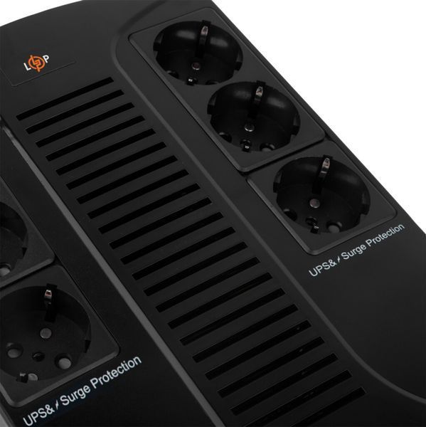 ИБП UPS LogiсPower LP 650VA-6PS (455Вт) 00-00077984 фото