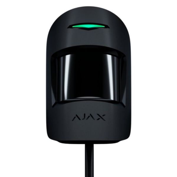 Дротовий датчик руху Ajax MotionProtect Plus Fibra чорний 46334 фото