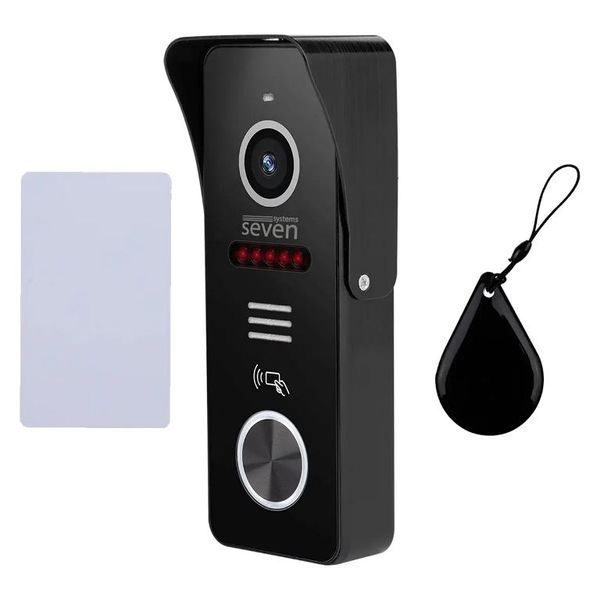 Виклична панель SEVEN CP-7503FRFID black 51575 фото