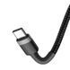 Кабель Baseus Cafule PD2.0 Type-C - Type-C 60W Gray+Black 1 метр 49757 фото 2