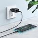 Адаптер мережевий HOCO C72Q Glorious single port QC3.0 charger set(Type-C) 18W Black 00-00077730 фото 4