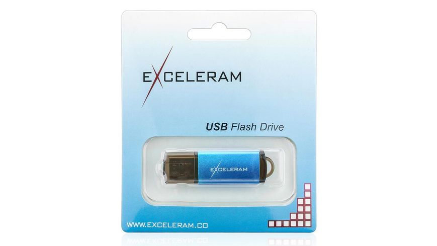 Накопичувач eXceleram A3 Series 32GB Blue USB 3.1 44133 фото