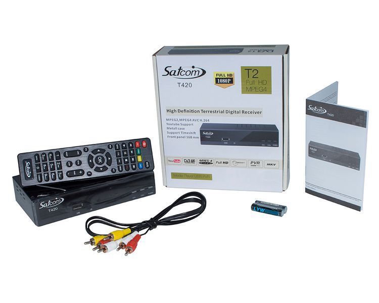 Satcom T420 IPTV DVB-T2 40453 фото