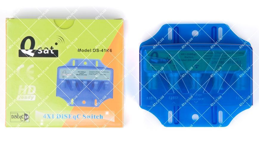 DiSEqC 4х1 Q-SAT DS-41K6 у кожусі 26732 фото