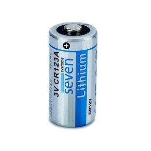 Батарейка SEVEN CR123A Lithium 3V 1 шт 00-00079661 фото