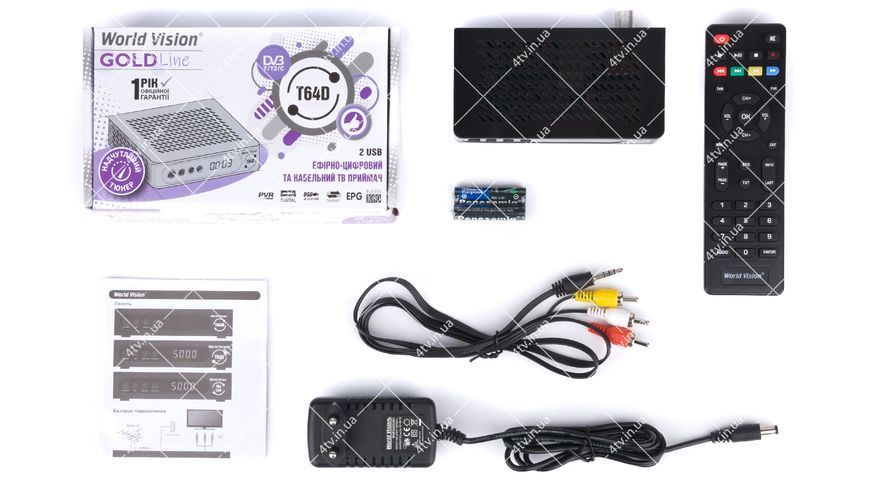 World Vision T64D DVB-T2 41512 фото