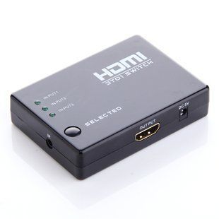 Перемикач SWITCH HDMI 3 port MINI з ІЧ-пультом 26261 фото