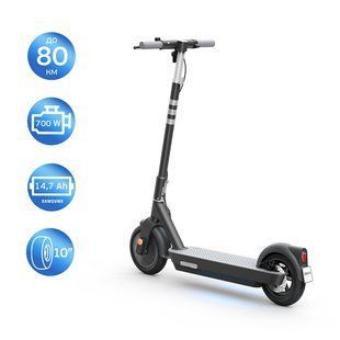 Электросамокат OKAI ES30-NEON PRO Black 10", 350(700)W, 14,7Ah, 80km, 25km\h, 25%, NFC, App, 21kg 00-00077383 фото