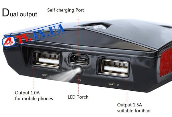 Yoobao Thunder Power Bank Backup YB-651 13000Mah External Battery 48683 фото