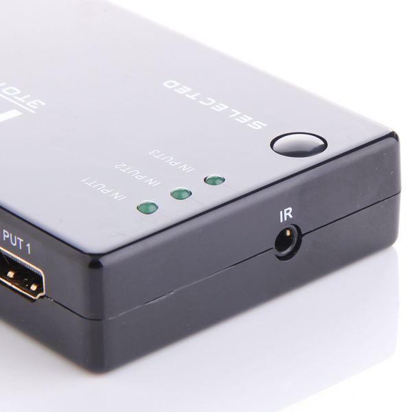 Перемикач SWITCH HDMI 3 port MINI з ІЧ-пультом 26261 фото