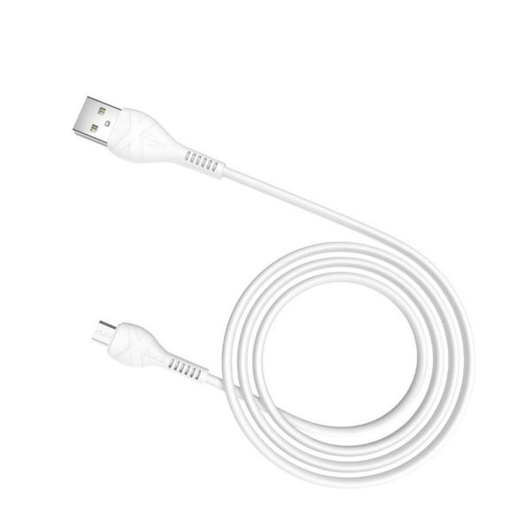 Кабель USB 2.0 до Micro USB HOCO X37 PVC White 1.0 метр 51209 фото