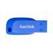 Накопичувач SanDisk 64G Cruzer Blade Electric Blue USB 2.0 (SDCZ50C-064G-B35BE) 50608 фото 1