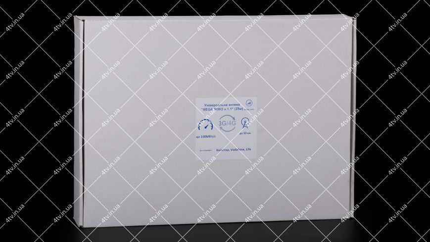 GSM/3G/4G/LTE антенна панель MEGA v.1.1 MIMO 1700-2700 2x15dB + кабель 25м 43858 фото