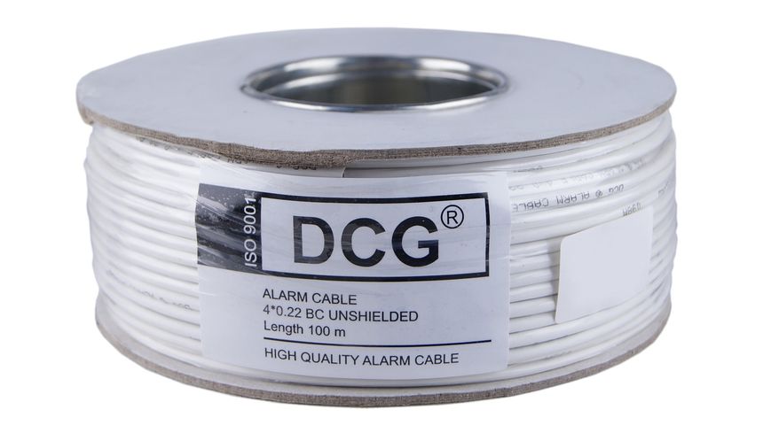 Кабель сигнальний DCG AlarmCable 4core BC unsh 100 метрів 44519 фото