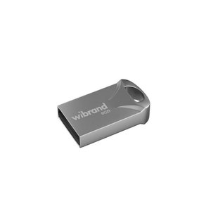 Накопичувач Wibrand Hawk 8Gb Silver USB 2.0 (WI2.0/HA8M1S) 51432 фото