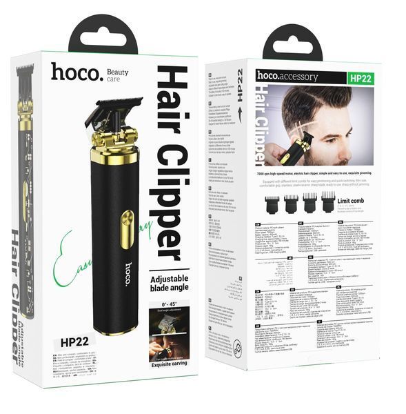 Машинка для стрижки HOCO HP22 Retro graving electric hair clipper 00-00077057 фото