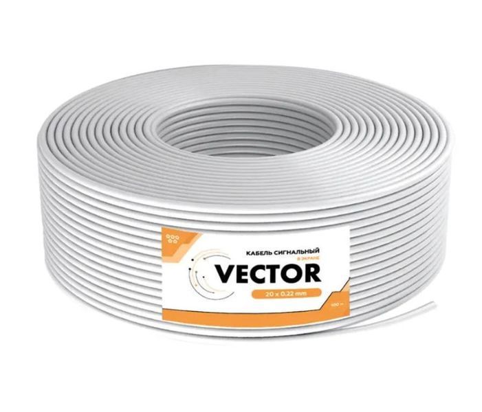 Кабель сигнальний Vector 20x0.22 на екрані 100 метрів 47794 фото