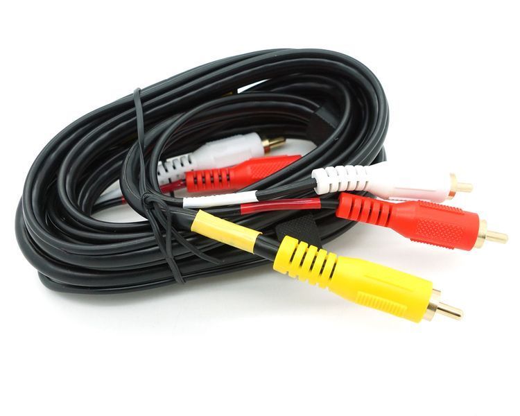 Кабель 3RCA-3RCA Easy Link USA 1.8 метра 27665 фото