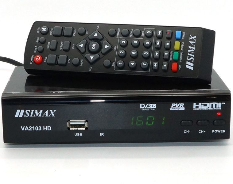 Simax VA2103HD PVR DVB-T2 48959 фото