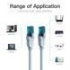 Патч-корд UTP Cat5e Vention VAP-A10-S150 1.5 м синій 50610 фото 3