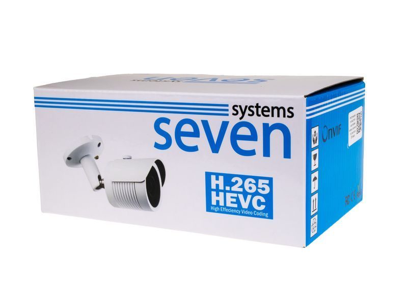 IP-видеокамера SEVEN IP-7222PA white 4 мм 00-00079165 фото