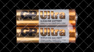 Батарейка GP Ultra Alkaline GP15AU 1.5V AA LR6 (GP15AUEBC-2S2) 2шт 42498 фото