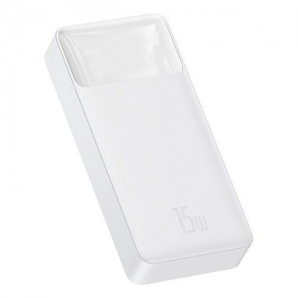 Power Bank Baseus Bipow Digital Display 20000mAh 15W White (PPBD050102) 50984 фото