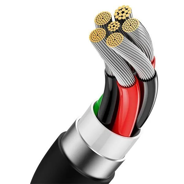 Кабель Baseus Superior Series Fast Charging Data Cable USB to Type-C 100W 2m Cluster Black 00-00078801 фото
