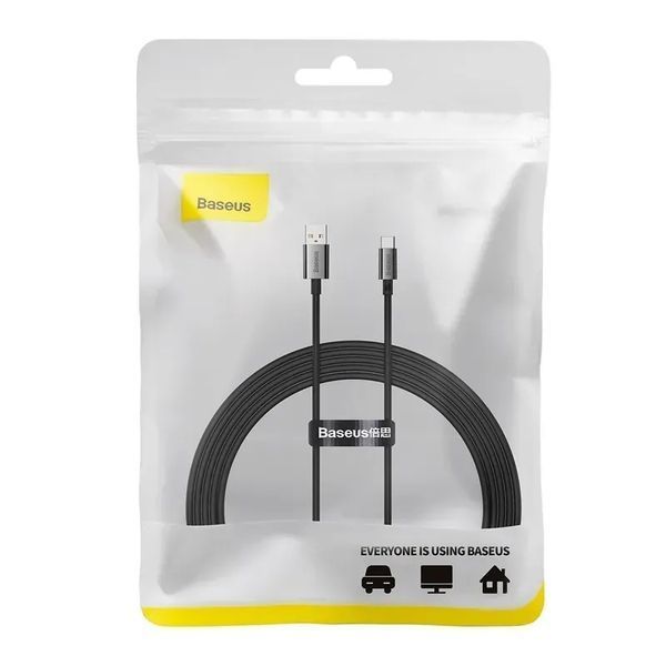 Кабель Baseus Superior Series Fast Charging Data Cable USB to Type-C 100W 2m Cluster Black 00-00078801 фото