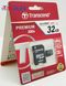 Карта пам&#39;яті microSDHC UHS-I Transcend 32GB class 10 adapter SD (TS32GUSDU1) 48677 фото 2