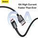 Кабель Baseus Superior Series Fast Charging Data Cable USB to Type-C 100W 2m Cluster Black 00-00078801 фото 12