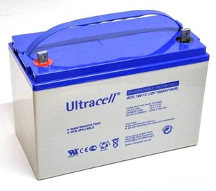 Батарея аккумуляторна GEL Ultracell UCG100-12 12 В/100 Ah 47335 фото